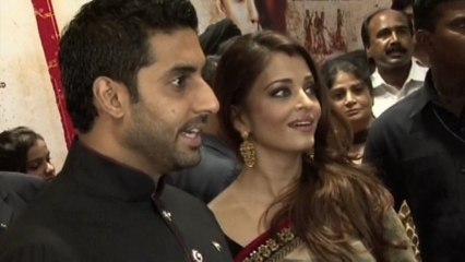 Aishwarya Rai Bachchan- Abhishek Bachchan Rehearse For Their Performance