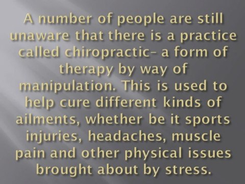 Chiropractic Care for Curing Headaches