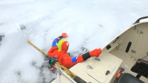 Entrainement Rameur des Glaces Conditions Arctiques SON : ITW Charles Hedrich.