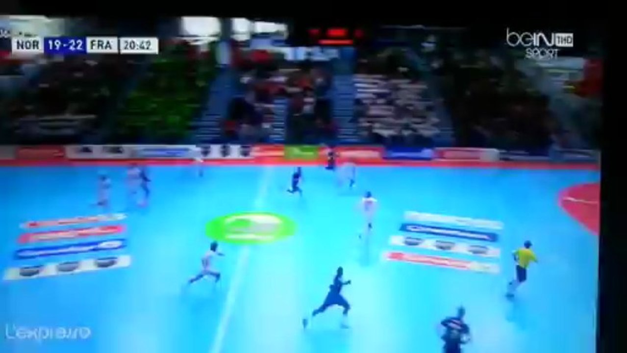 Exceptionnel but de Luc Abalo face à la Norvège