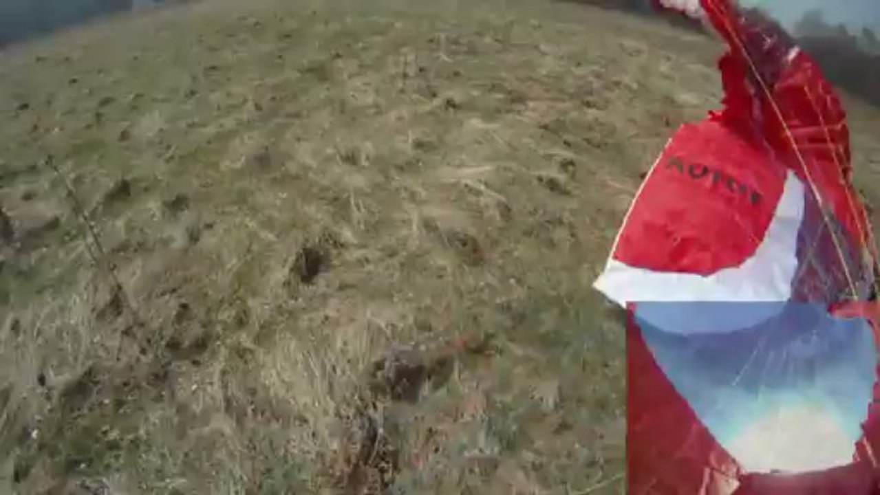 Vol en parapente depuis le Puy-de-Dôme (63) - 03/04/13