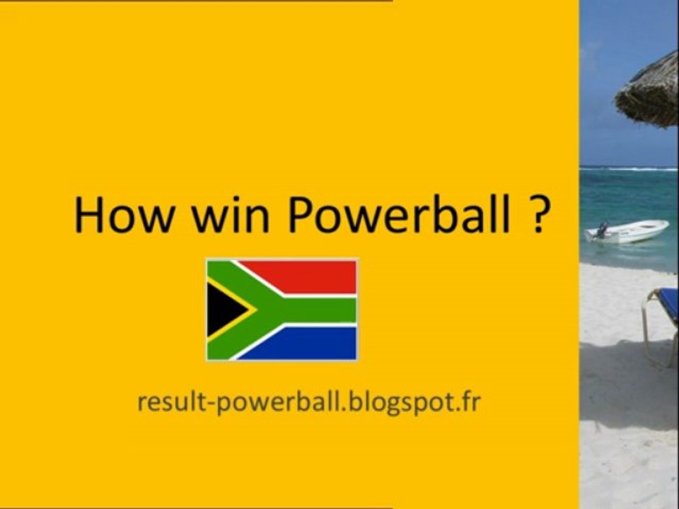 How Win  Powerball with our system South Africa