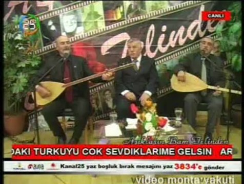 AŞIKTIR ATIŞMA CEMAL DİVANİ SITKI EMİNOĞLU KANAL 25 CANLI YAYIN 13 ŞUBAT 2013