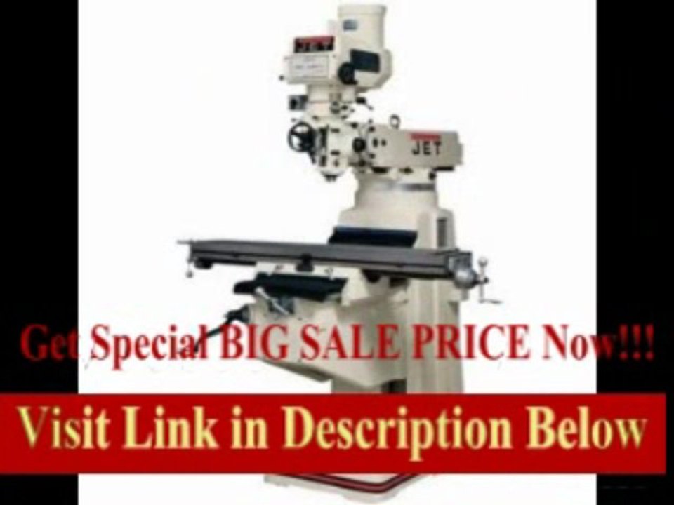 [SPECIAL DISCOUNT] JET 691223 JTM-1055, Mill with NEWALL DP700 DRO and X Powerfeed