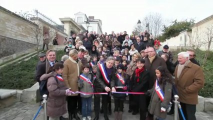 Inauguration Rampe des grottes