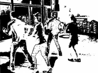 2010 03 23 SALSA PORTO en N&B Niv 2 eme année