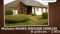 A vendre - maison - MÛRS-ÉRIGNÉ (49610) - 8 pièces - 190m²