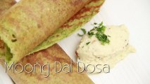 Moong Dal Dosa - South Indian Breakfast Recipe by Ruchi Bharani - Vegetarian [HD]