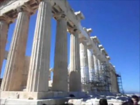 ΑΚΡΟΠΟΛΗ WALKING IN ACROPOLIS , ATHENS GREECE 4 4 2013
