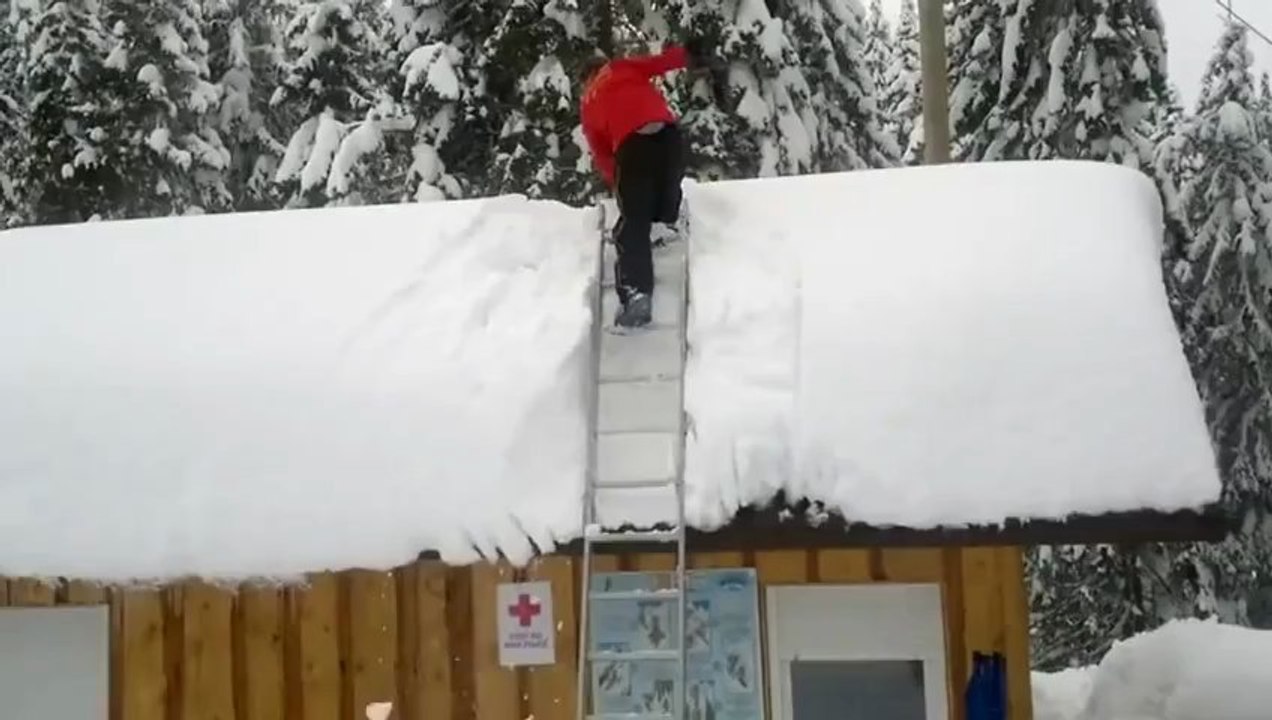 Quick snow clean