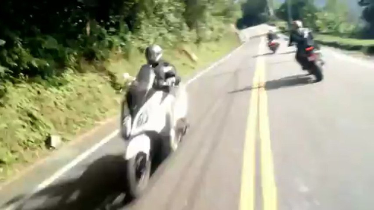 M13 forgets Camera on. Nice Road.