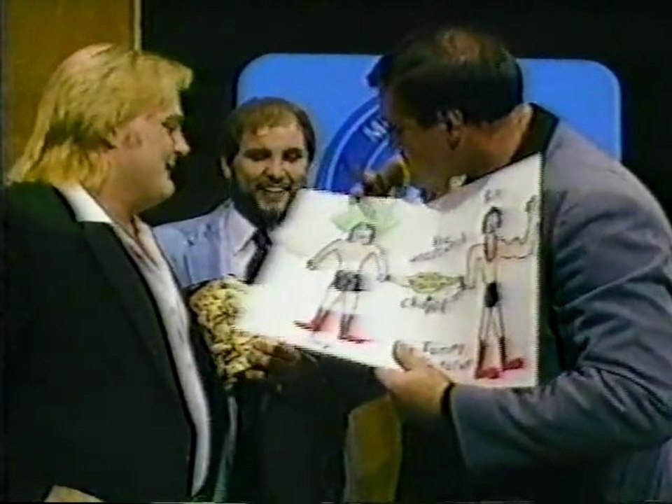 RICKY STEAMBOAT & JAY YOUNGBLOOD VS JIM NELSON & BEN ALEXANDER video