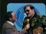 SGT SLAUGHTER INTERVIEW MID ATLANTIC CHAMPIONSHIP WRESTLING 1982