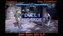 BBKO5.4 - Grande Finale Soul Calibur V - Sazayel vs StarPlatinium