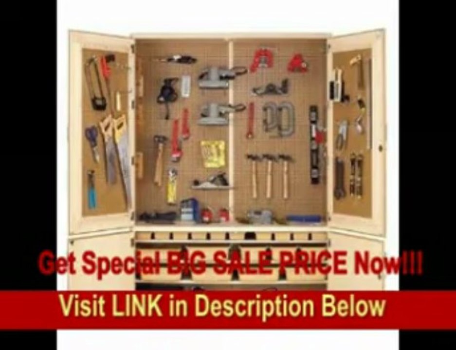 [FOR SALE] Diversified Woodcrafts TC-24WT Solid Maple Wood Marine Tool Storage Cabinet with Tools, 60 Width x 84 Height...