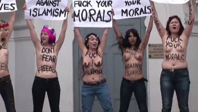 Femen : Nos seins seront plus forts que leurs pierres