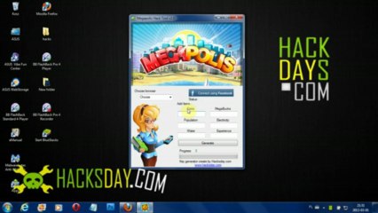 Megapolis Hack Tool v2.0 by  Hacksday.com