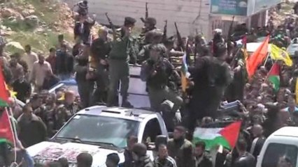 Palestinians protest over prisoner death