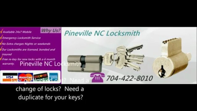 Pineville NC Locksmith | Locksmith Pineville NC
