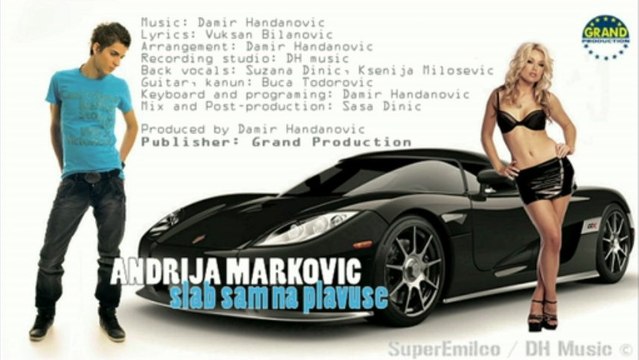Andrija Markovic - Slab sam na plavuse [ Official Audio HQ 2012 ]