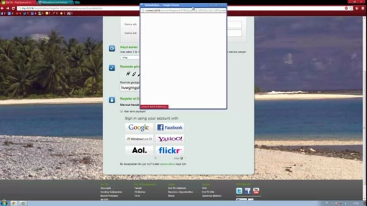 ►ANLATIM: Tk Domain Alma Ve Host Bağlama