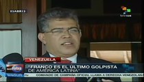 Elías Jaua rechaza declaraciones de Federico Franco