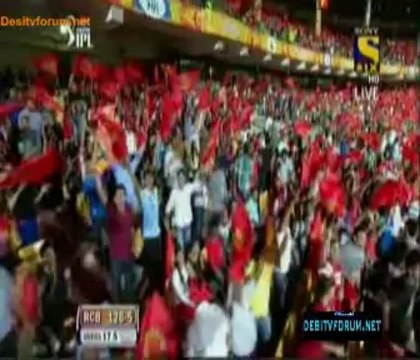 Royal Challengers Bangalore vs Mumbai Indians - 1st Inning Royal Challengers Bangalore - Overs 16-20