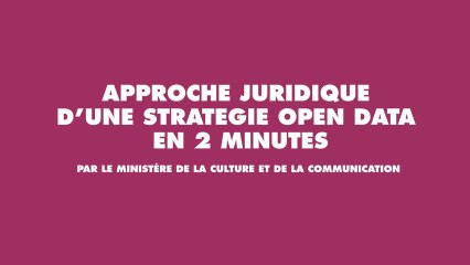 Tutoriel de l'open data culture