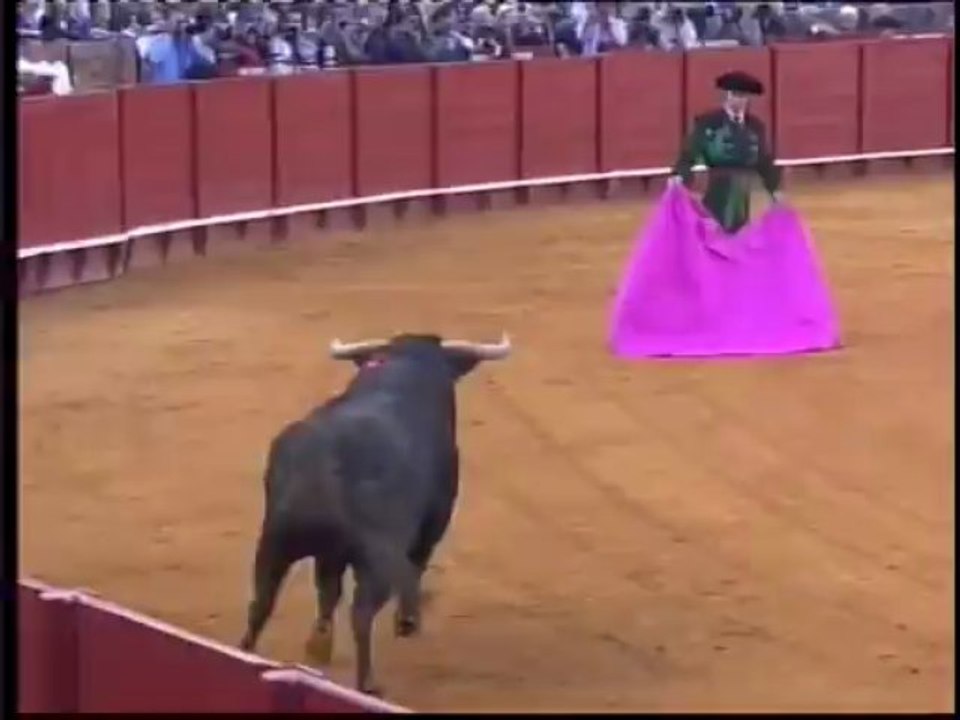 Morante con el capote