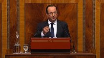 Discours du président de la République devant le Parlement marocain à Rabat