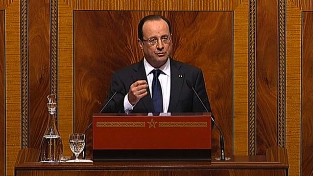 Discours du président de la République devant le Parlement marocain à Rabat