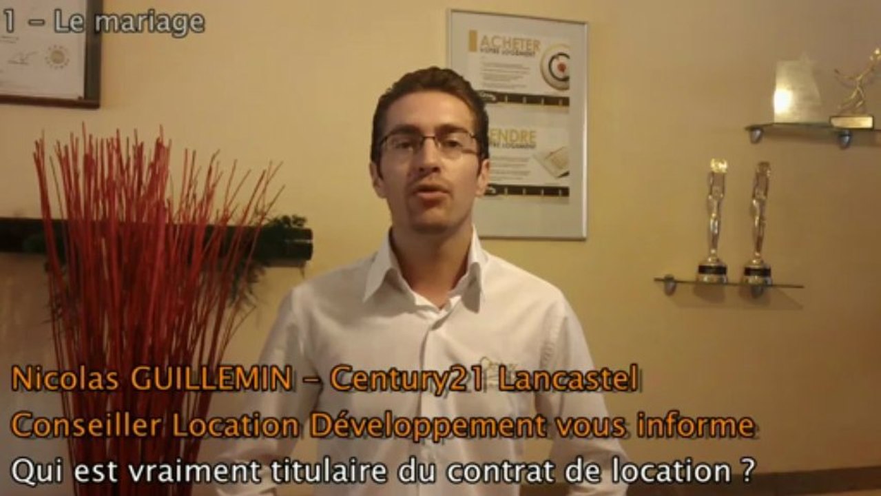 Mariage, Concubinage, PACS : Qui est vraiment titulaire du contrat de location ?