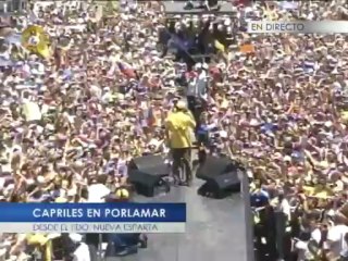 Capriles: Mi lucha es contra los corruptos y enchufados