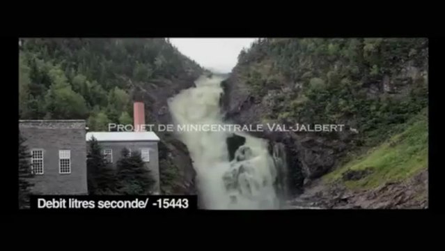Projet mini centrale val jalbert