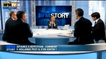 BFM STORY: Affaires à répétition, comment François Hollande peut-il s'en sortir ? - 04/04