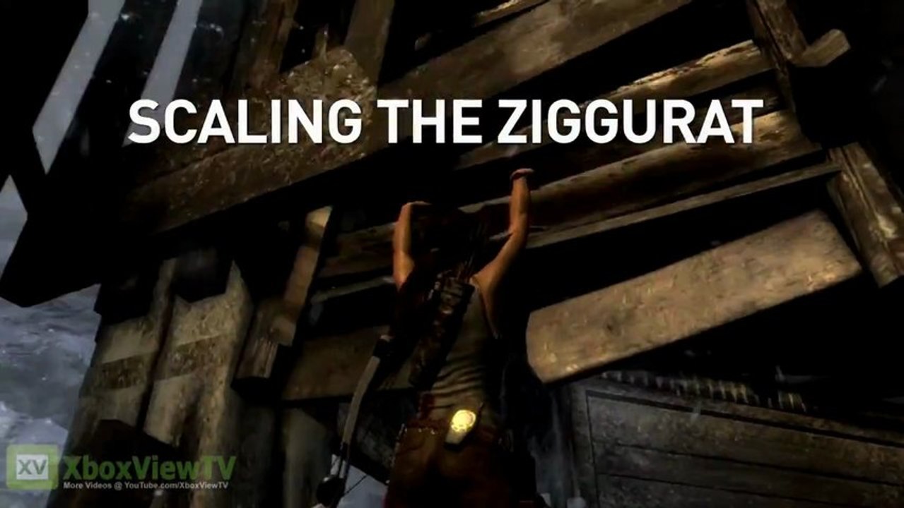 Tomb Raider (2013) | "Scaling the Ziggurat" Developer Gameplay [EN] | HD