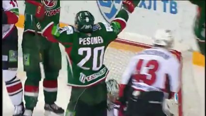 Ak Bars Kazan Vs. Traktor Chelyabinsk 1-2