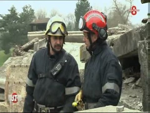 Exercice non-stop pour les sapeurs-pompiers (Haute-Savoie)