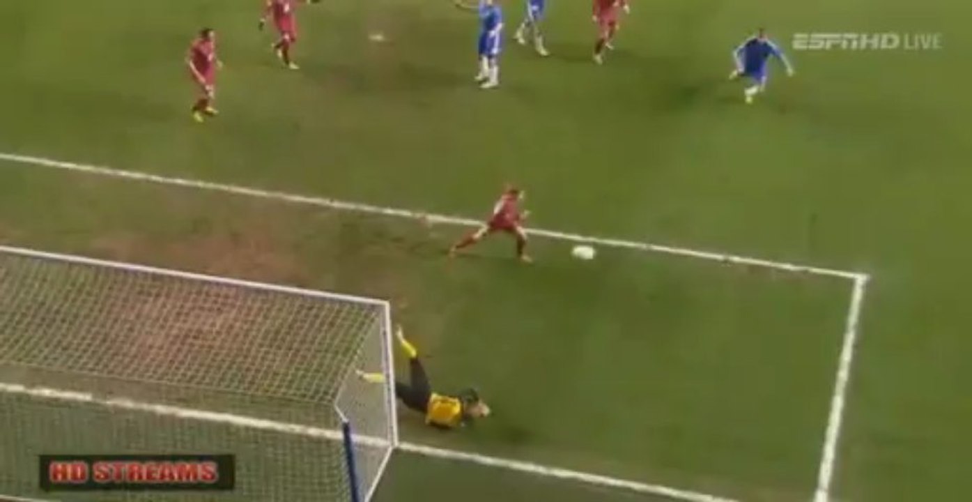 Chelsea vs Rubin Kazan 2:0 Moses