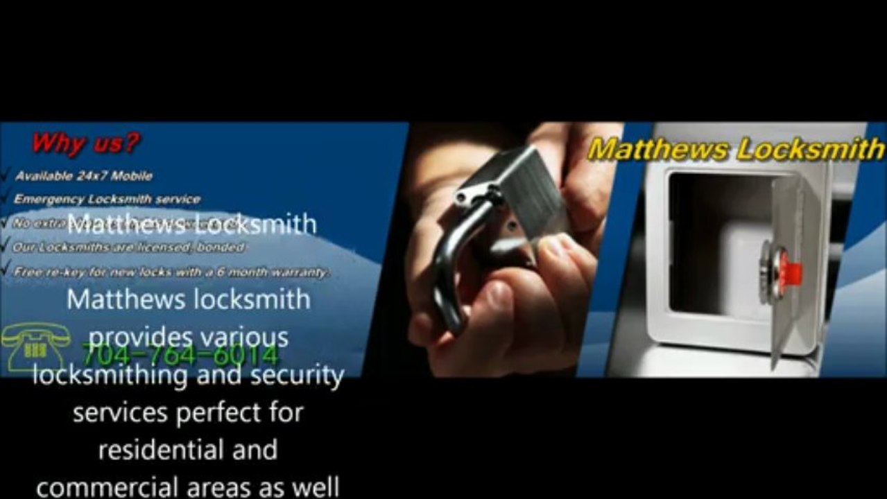 Matthews Locksmith | Locksmith Matthews nc