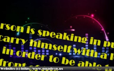 The Quandary Of Public Speaking.