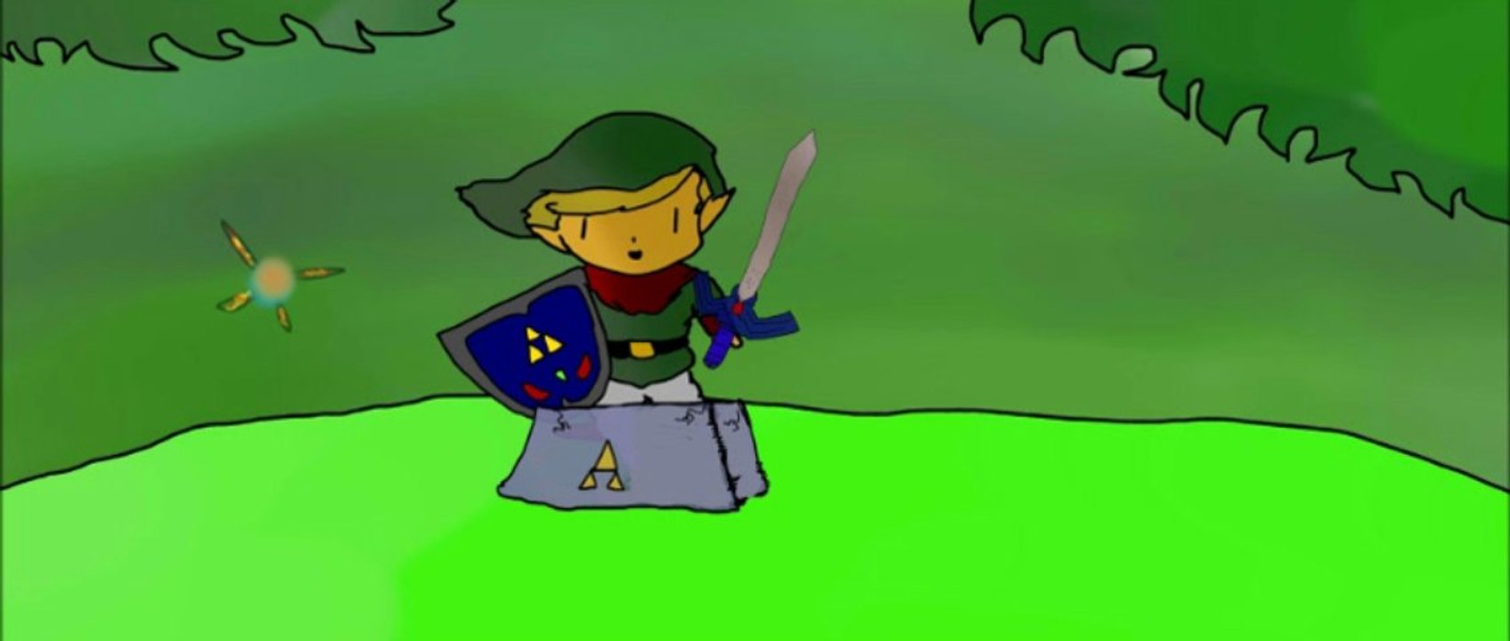 The legend of Zelda: el videocuento