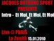 Jacques Dutronc - Intro - Et Moi, Et Moi, Et Moi Live @ PARIS Le Zenith 15.01.2010