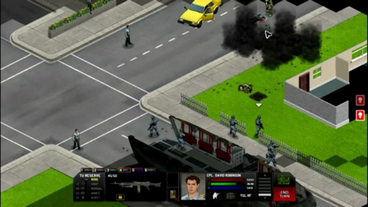 Xenonauts X-COM Remake Game Play Footage Part 2