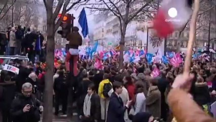 Eşcinsel evlilik yasa tasarısı Fransa Senatosu'nda