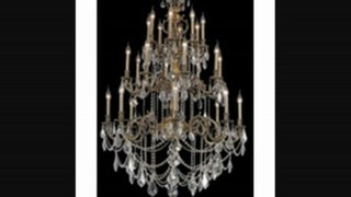 Elegant Lighting 9524g38abec Marseille 24 Light Large Foyer Chandelier In Antique Bronze With (clear) Elegant Cut Crystal