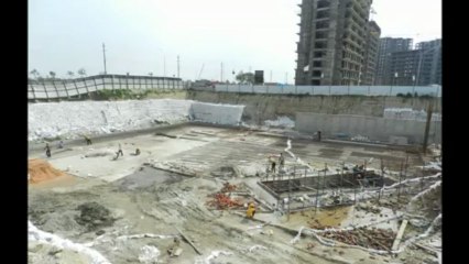 construction status of gulshan ikebana as on 1 april 2013