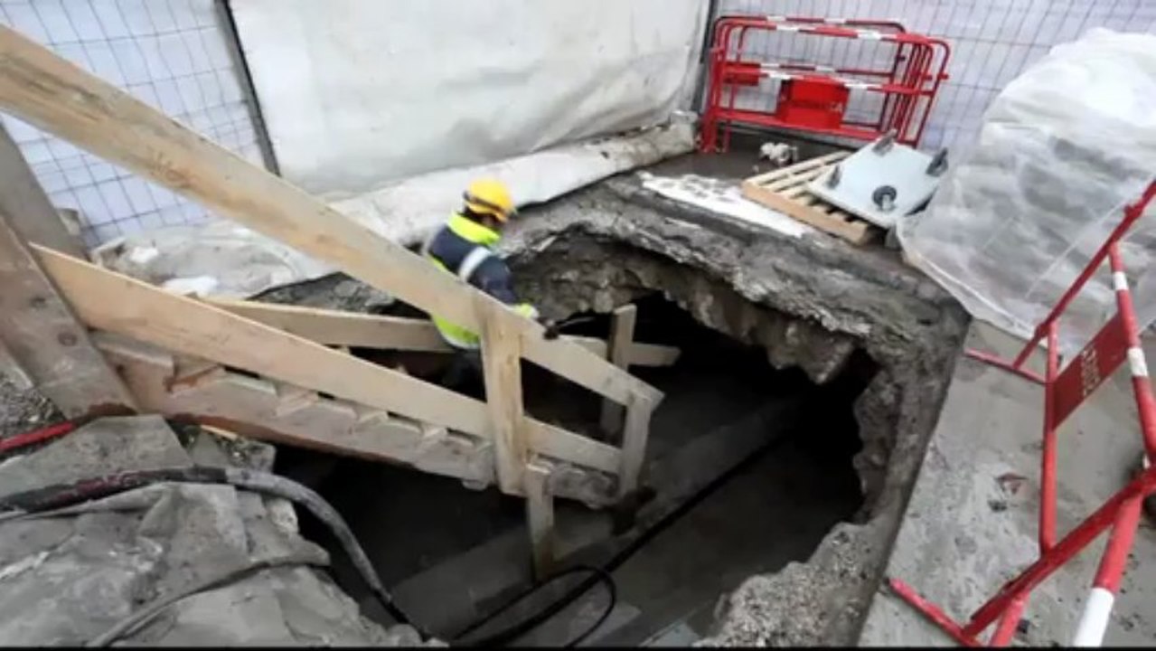 Réhabilitation des égouts du centre ancien de Chambéry