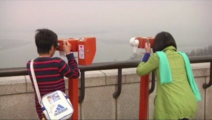 La Corée du Nord dans les jumelles