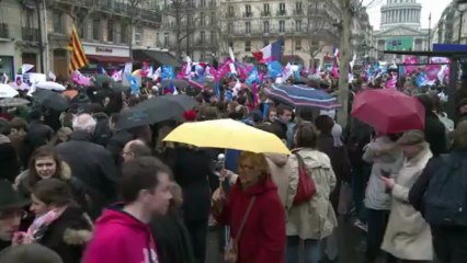 Les opposants au mariage pour tous de nouveau dans la rue